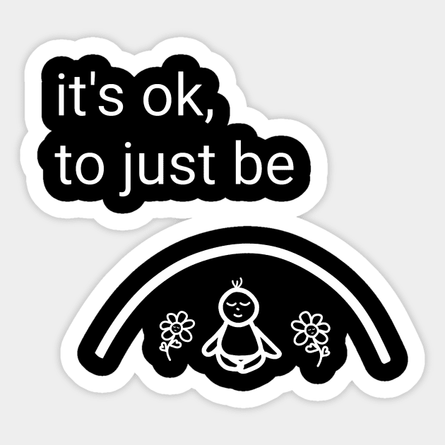 Just be Sticker by Sara's digital corner